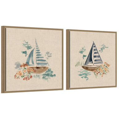 Art Set Sylvie Dark Gold 2 Piece Set 22x22 1
