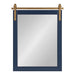 Rectangle Mirror Navy Blue 24x31 5