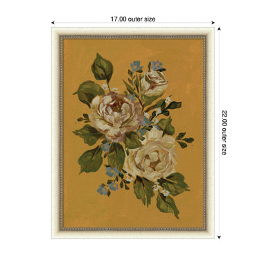 Mounted Canvas 17x22 Belmont Distress White 2