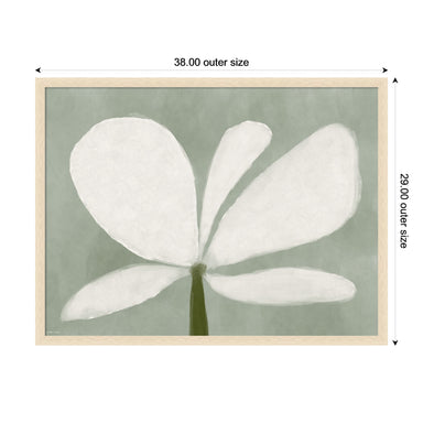Mounted Canvas 38x29 Woodgrain Stripe Blonde 2