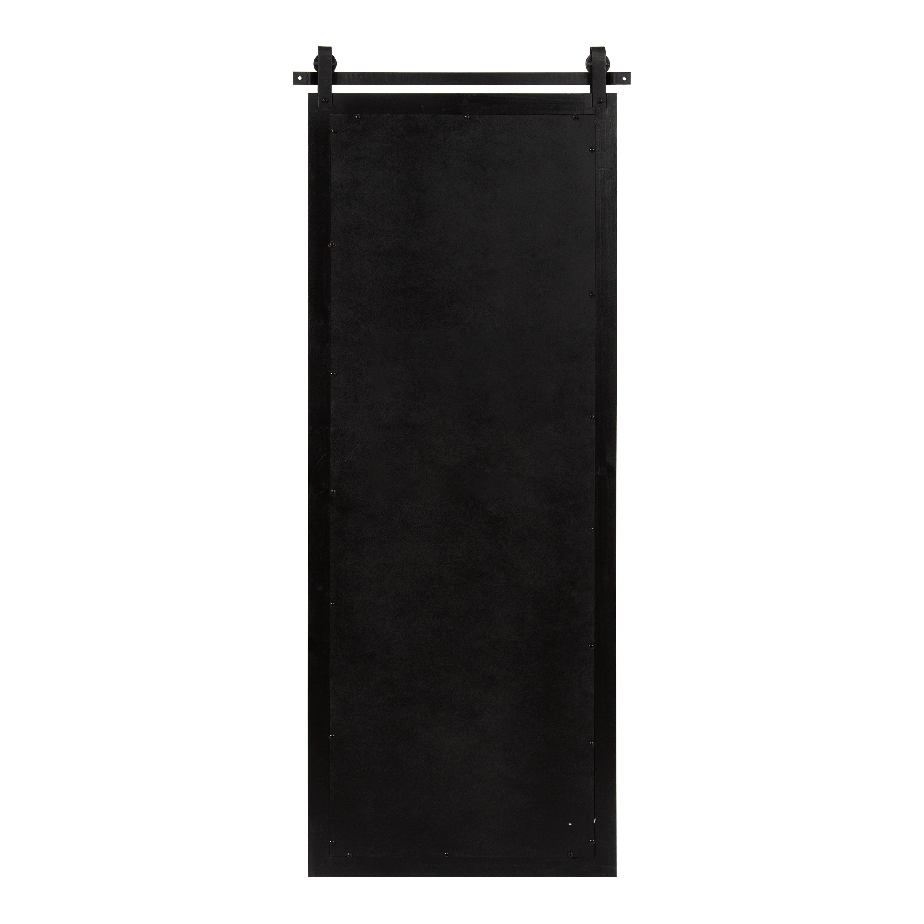 Rectangle Mirror Black 18x50 4