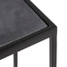 Side Table Black 16x8x24 3