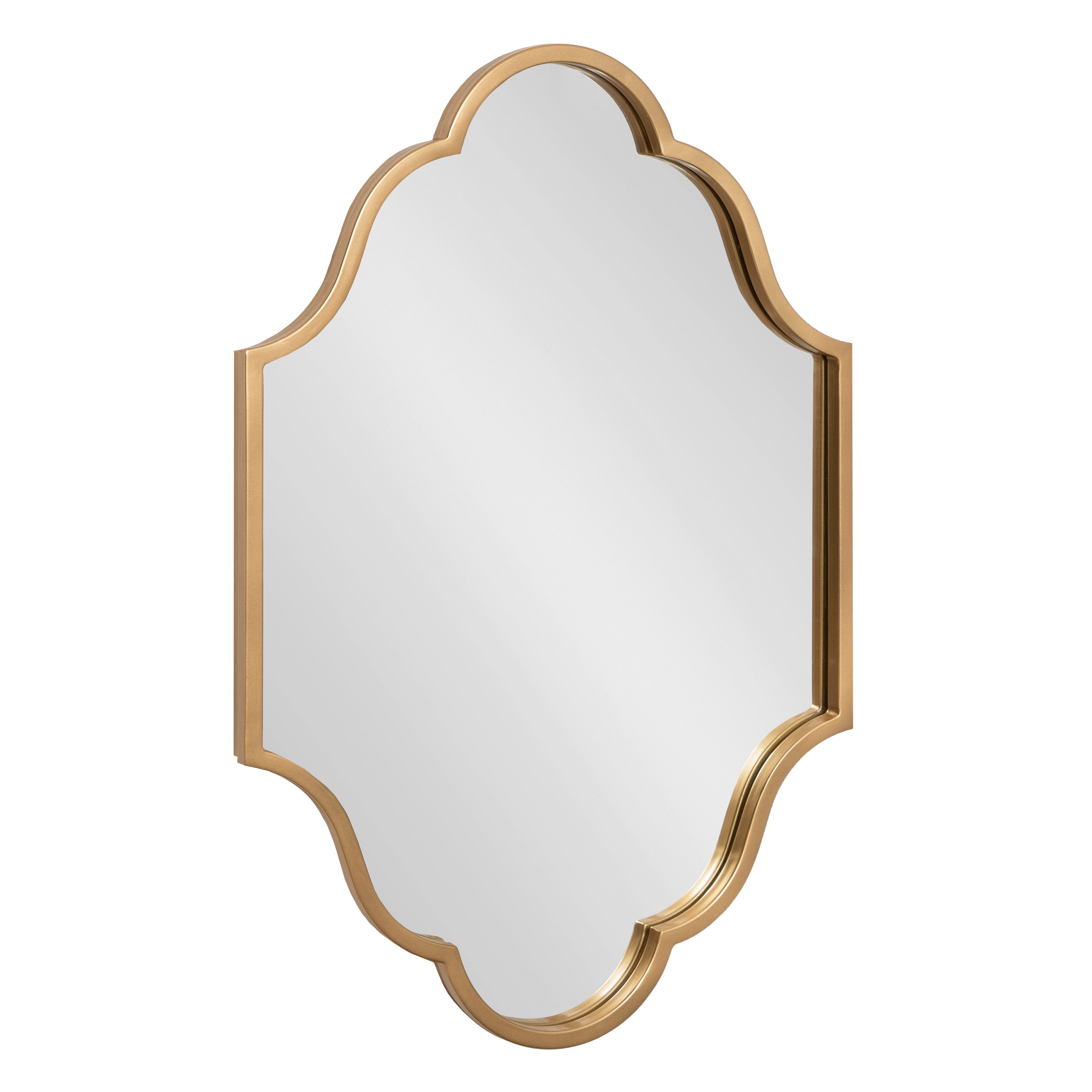 Scallop Mirror Gold 20x30 1