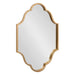 Scallop Mirror Gold 20x30 1