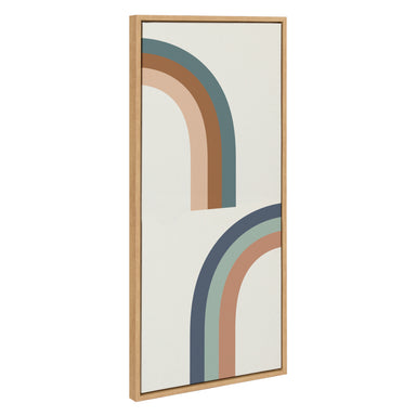 Framed Canvas 18x40 Sylvie Natural 2