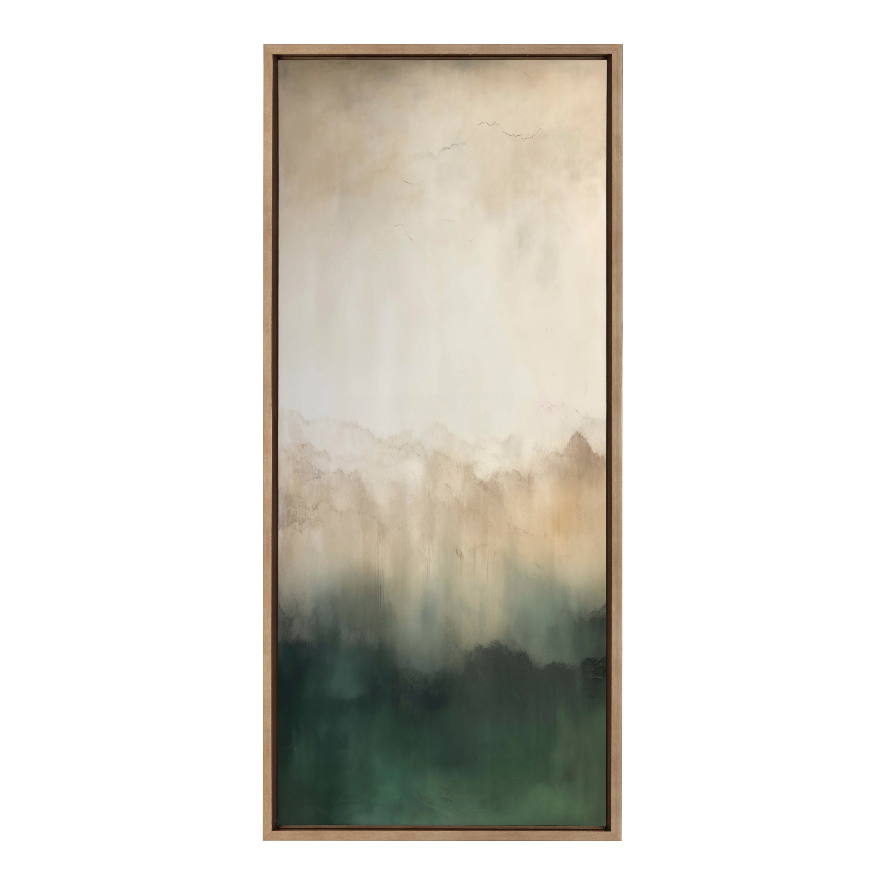 Framed Canvas 18x40 Sylvie Dark Gold 2