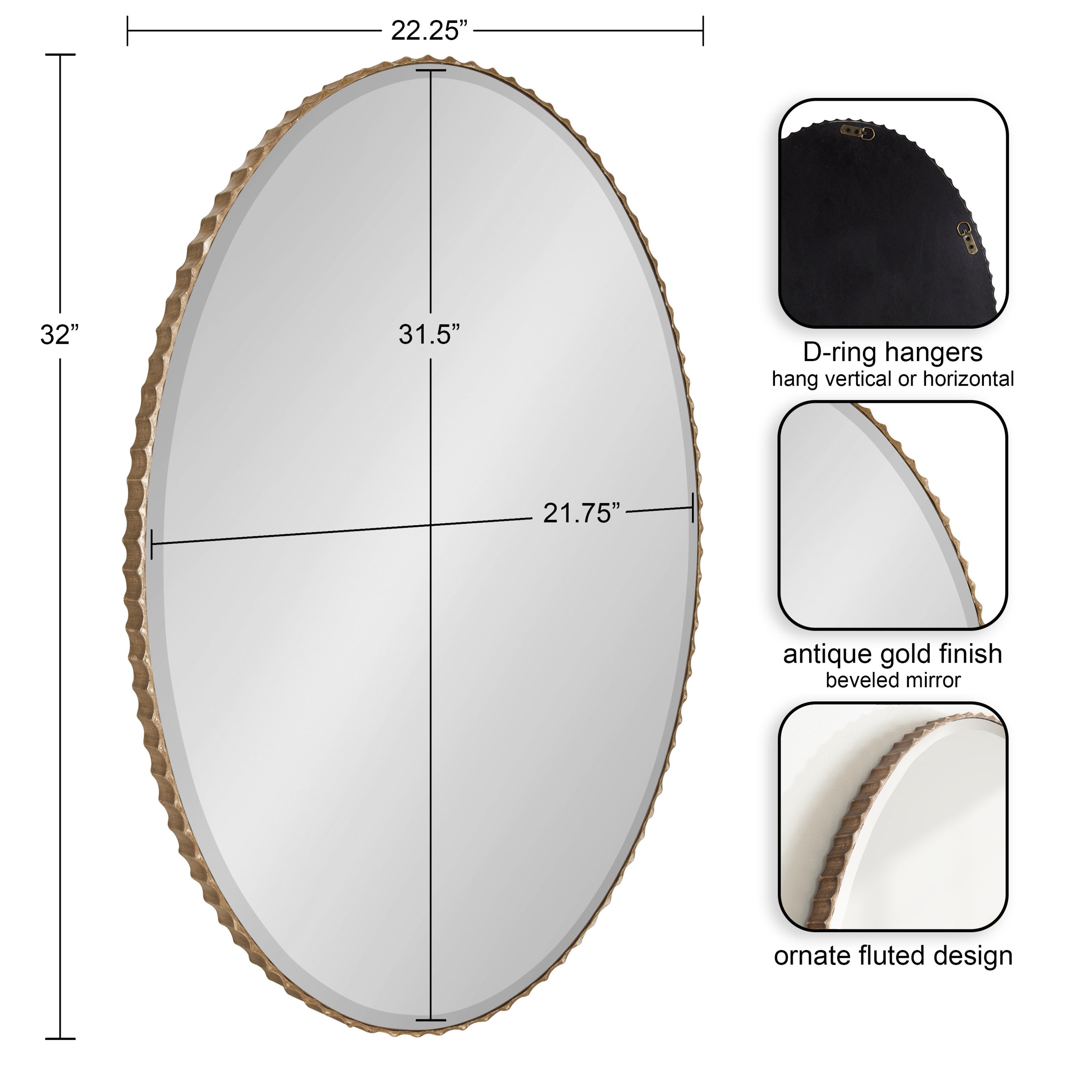 Oval Gold 23x32 2