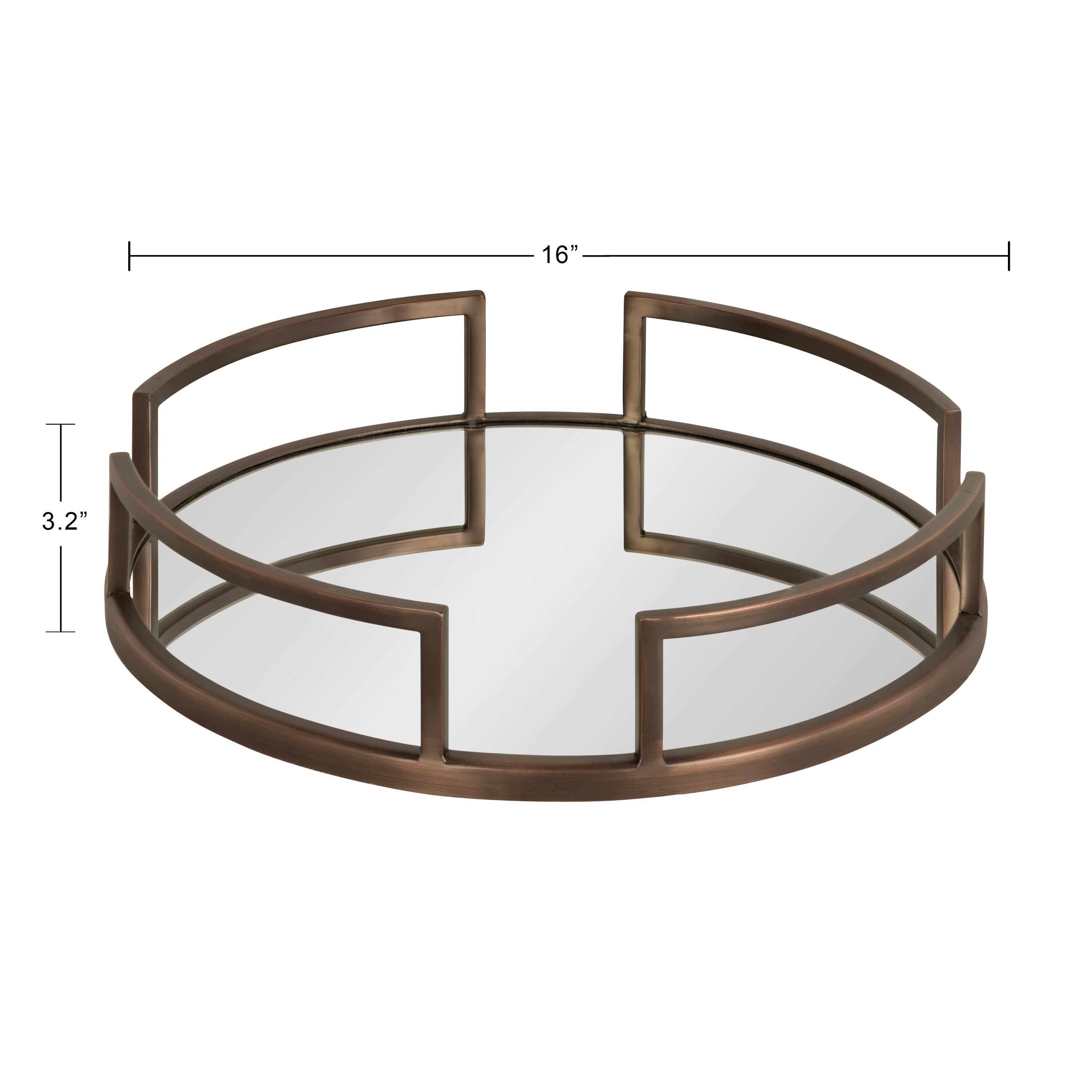 Gohana Decorative Metal Tray
