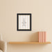 Mounted Canvas Belmont Black 10x12 6