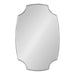 Scallop Mirror Silver 20x30 2