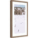 Framed Art Svelte Walnut 13x25 1