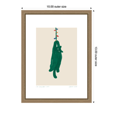 Framed Canvas Sylvie Dark Gold 10x13 2