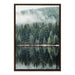 Framed Canvas 23x33 Sylvie Walnut 2