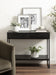 Console Table Black 36x13x31 8