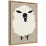 Sylvie Farm Sheep Framed Canvas by Hannah Beisang