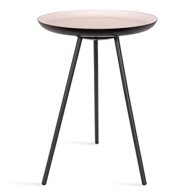 Side Table 15x15x22.5 Pink Black 1