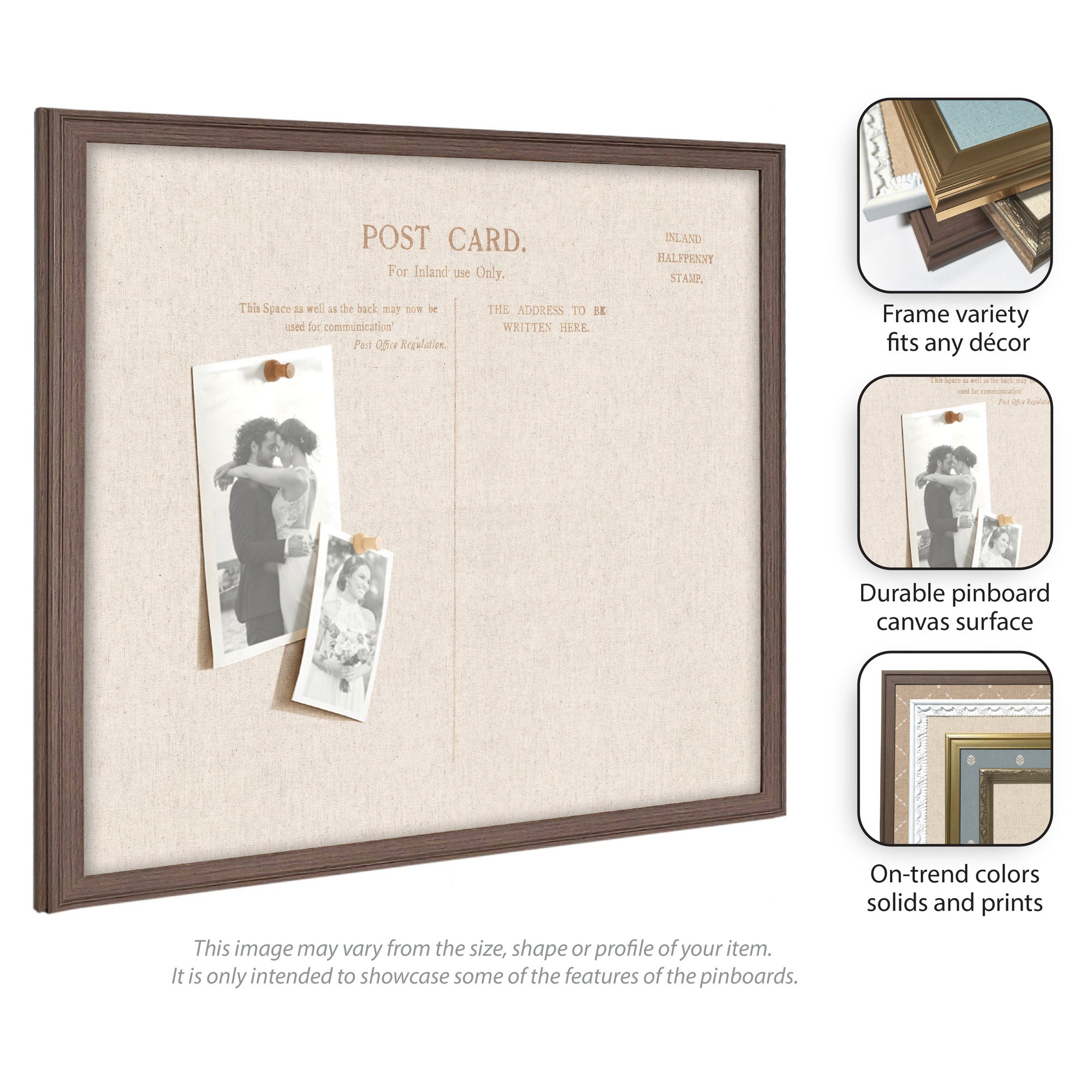 Pinboard Florence Medium Brown 38x26 5