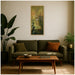 Framed Canvas 18x40 Sylvie Bright Gold 6