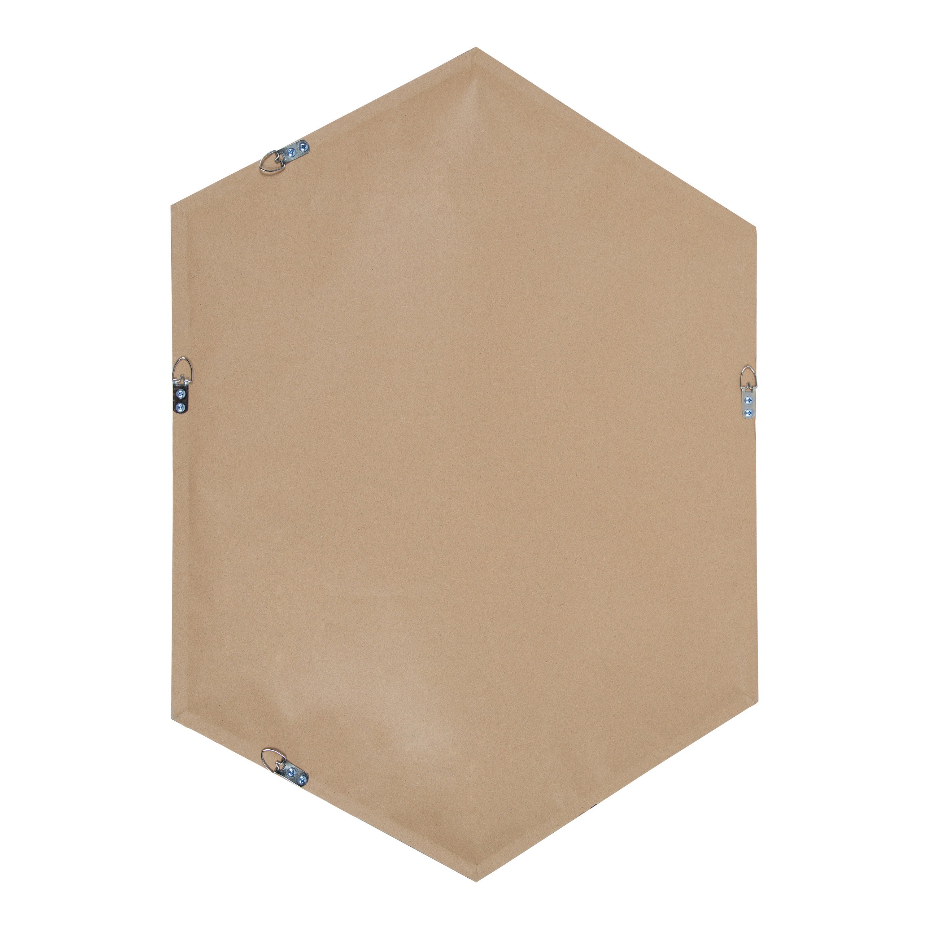 Laverty Framed Hexagon Wall Mirror