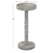 Drink Table Gray 10x10x22 2