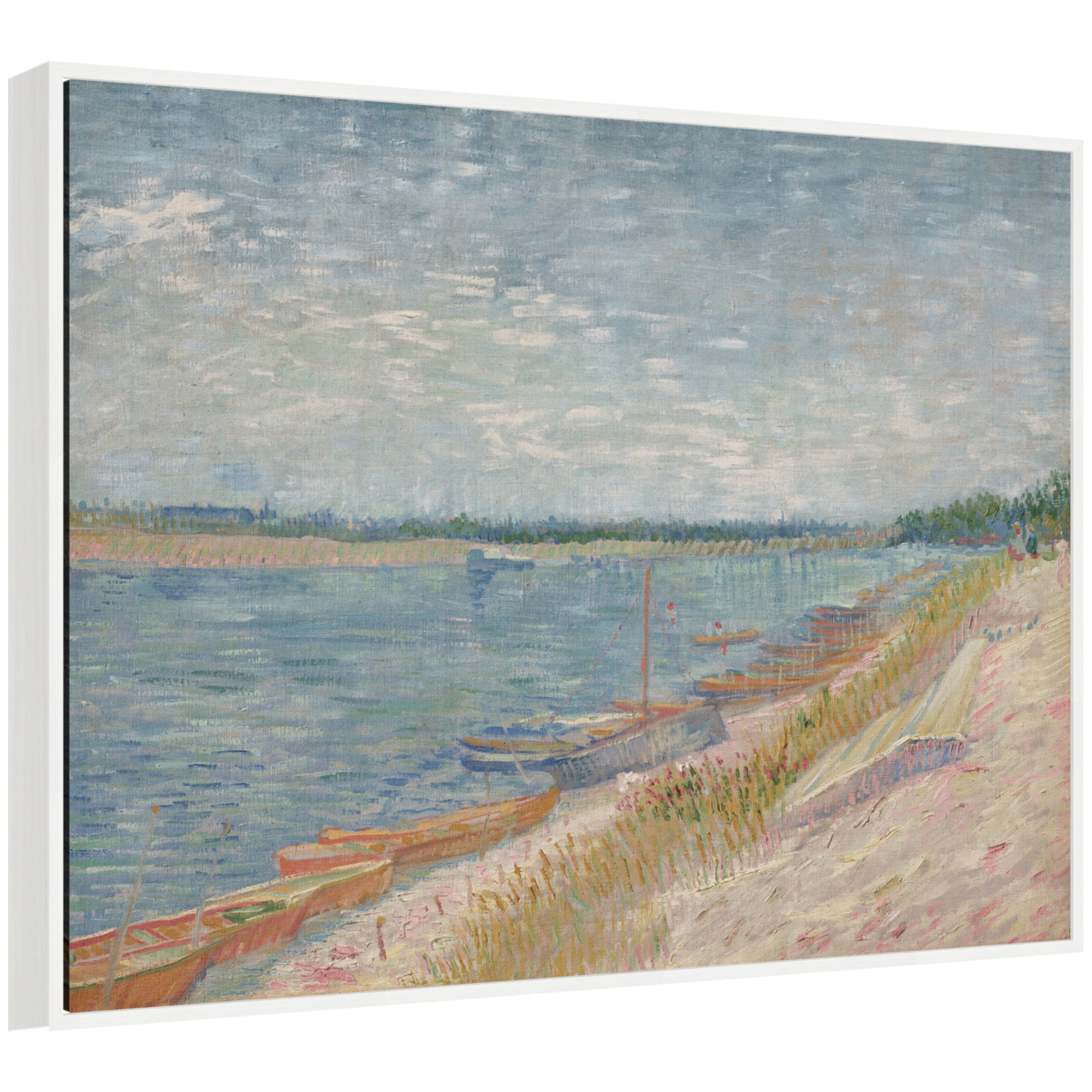 Framed Canvas Sylvie White 42x32 1