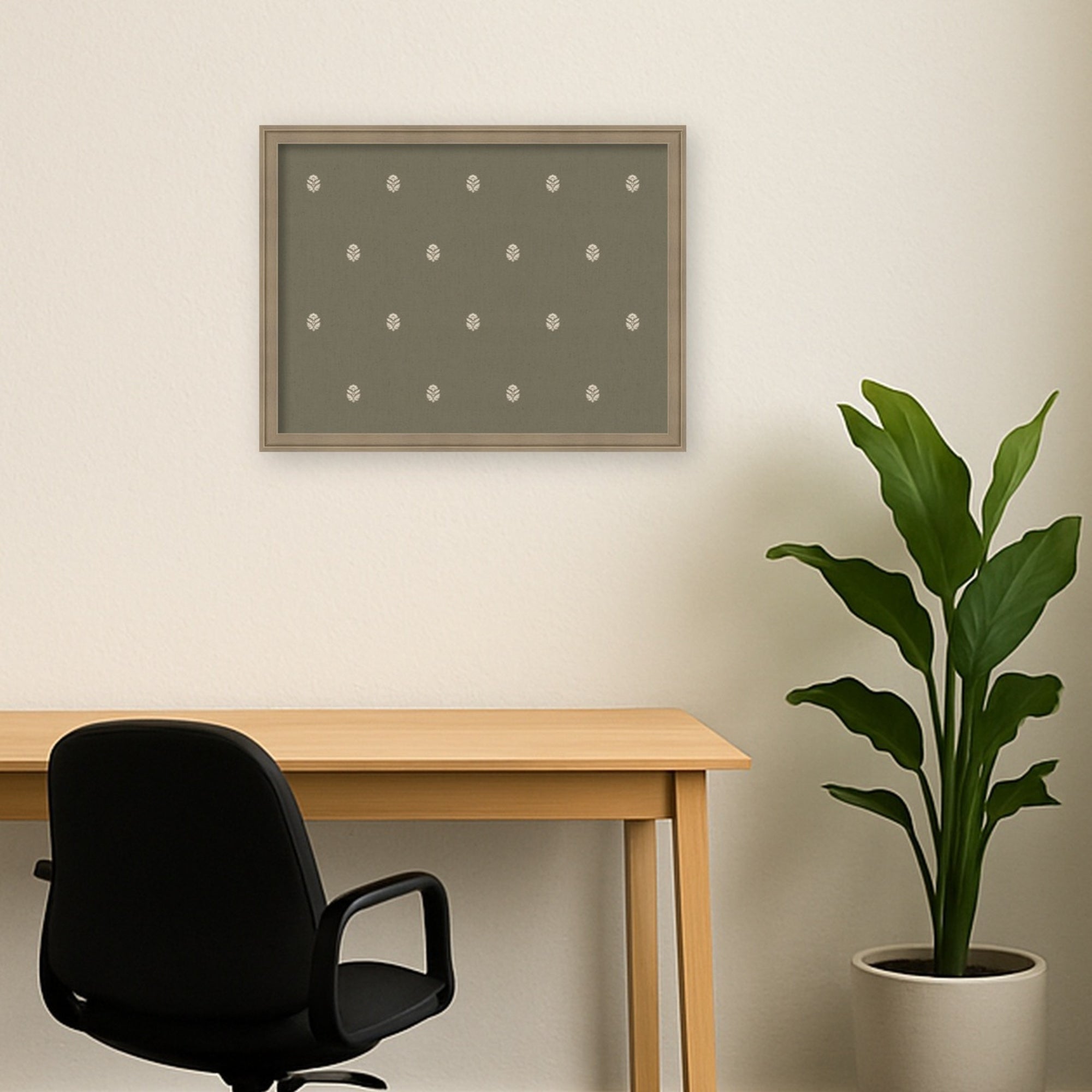 Magnetic Canvas 26x20 Florence Light Brown 6
