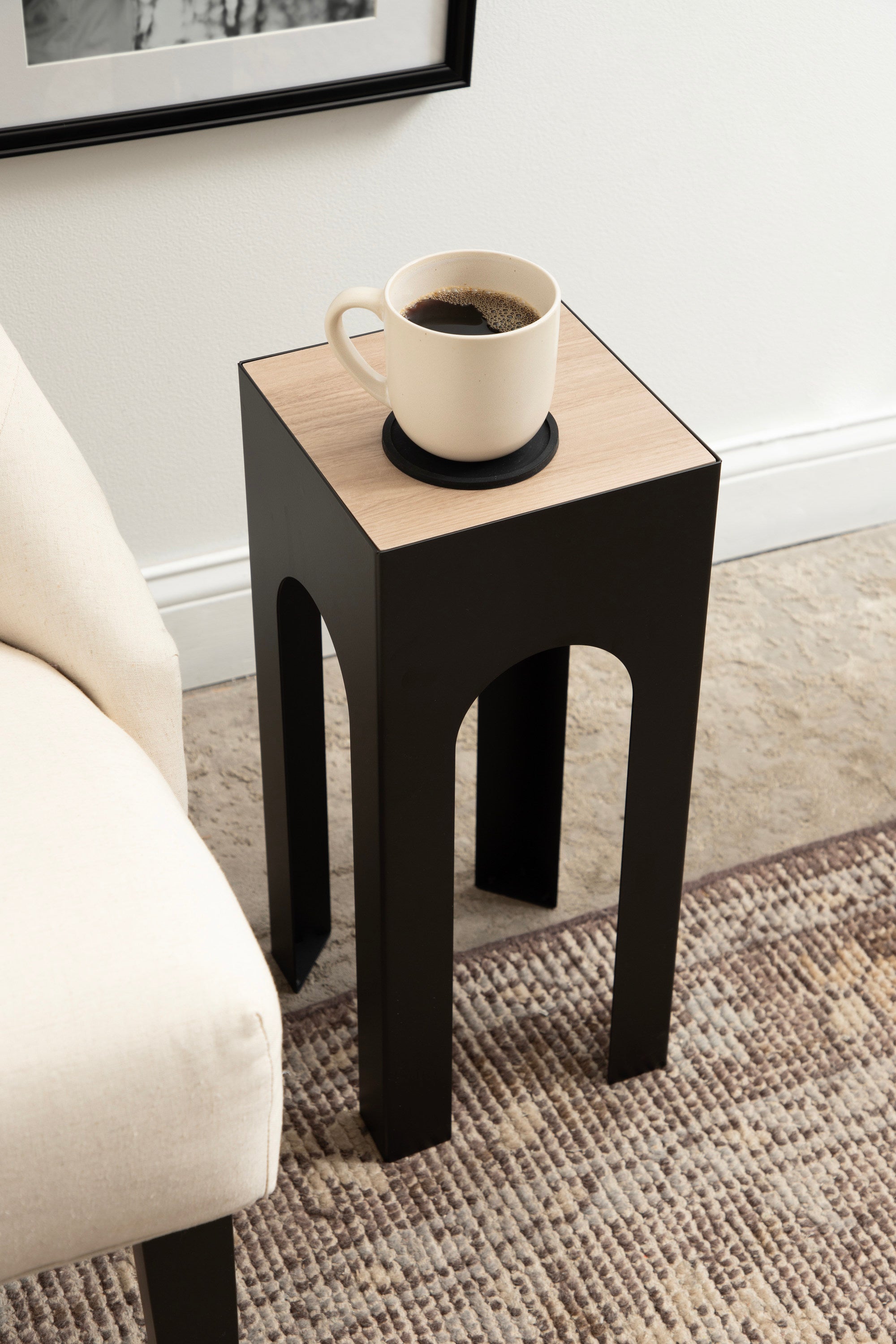 Drink Table 8x8x20 Natural 7
