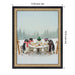 Mounted Canvas Castellan Black 13x16 2