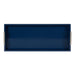 Single Tray Navy Blue Silver 10x24 6