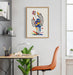 Framed Canvas Sylvie Natural 18x24 7