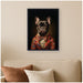 Framed Canvas 18x24 Sylvie Beaded Black 6