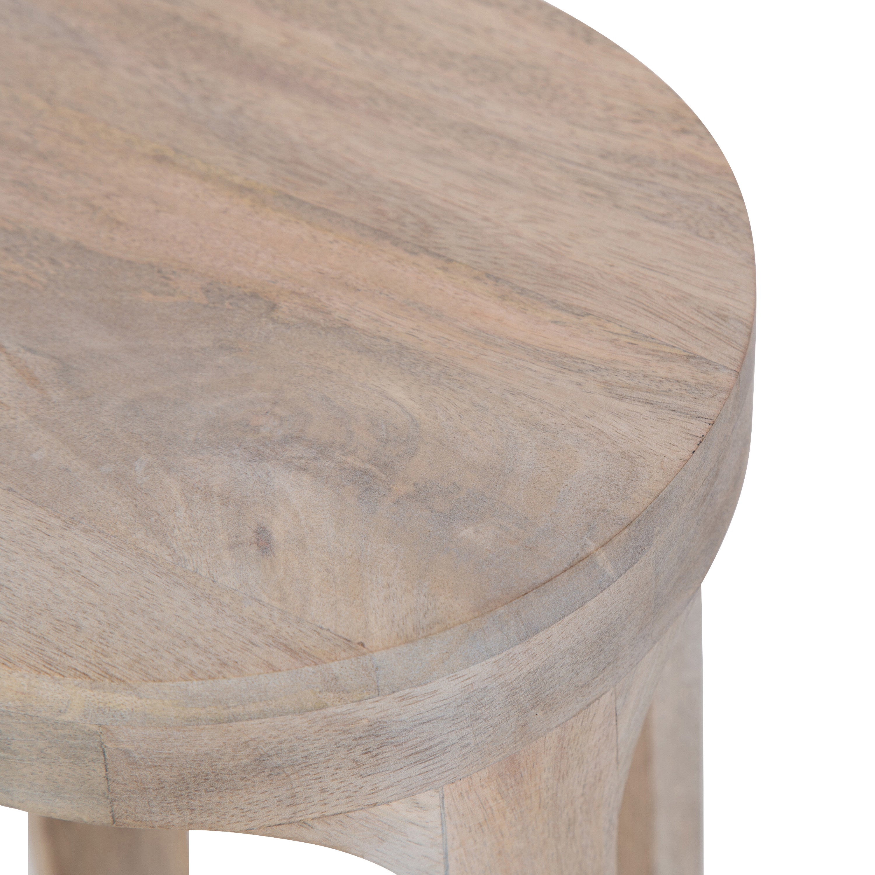 Drink Table Whitewash 8x8x23 4