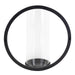 Wall Sconce Black 12" Diameter 4