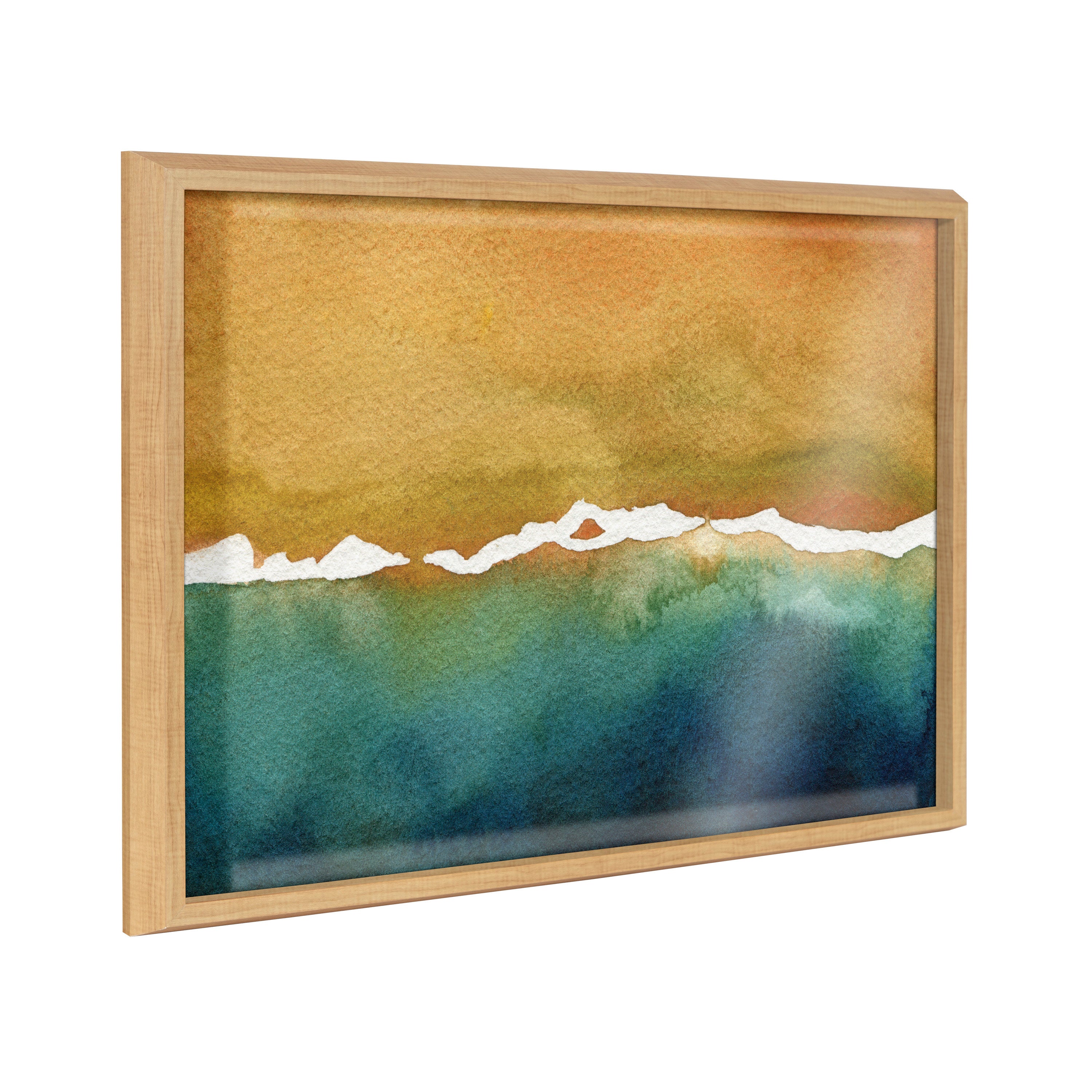 Blake Above Framed Printed Glass by Janet Meinke-Lau