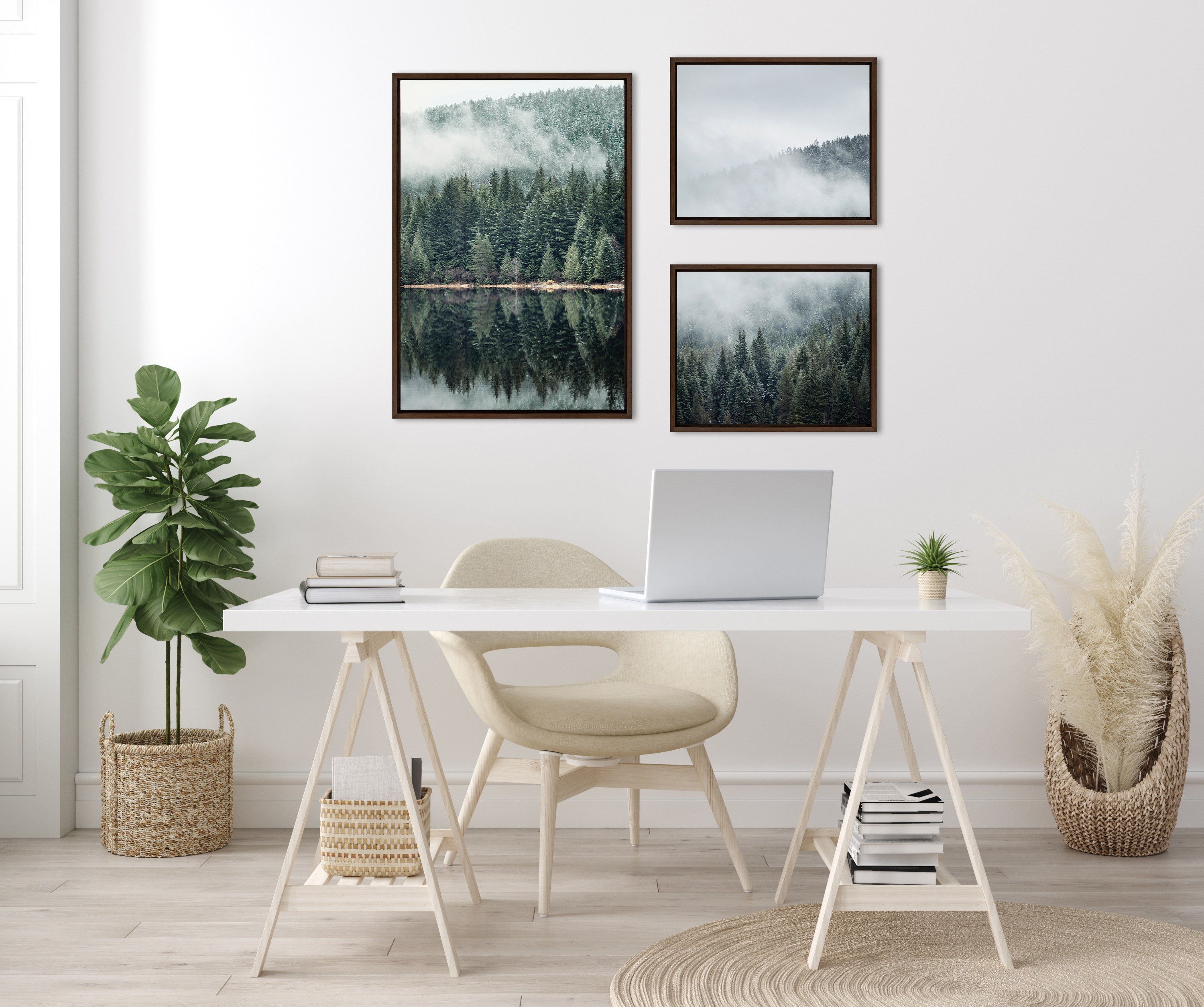 Art Set 3 Piece Set Sylvie Walnut 6