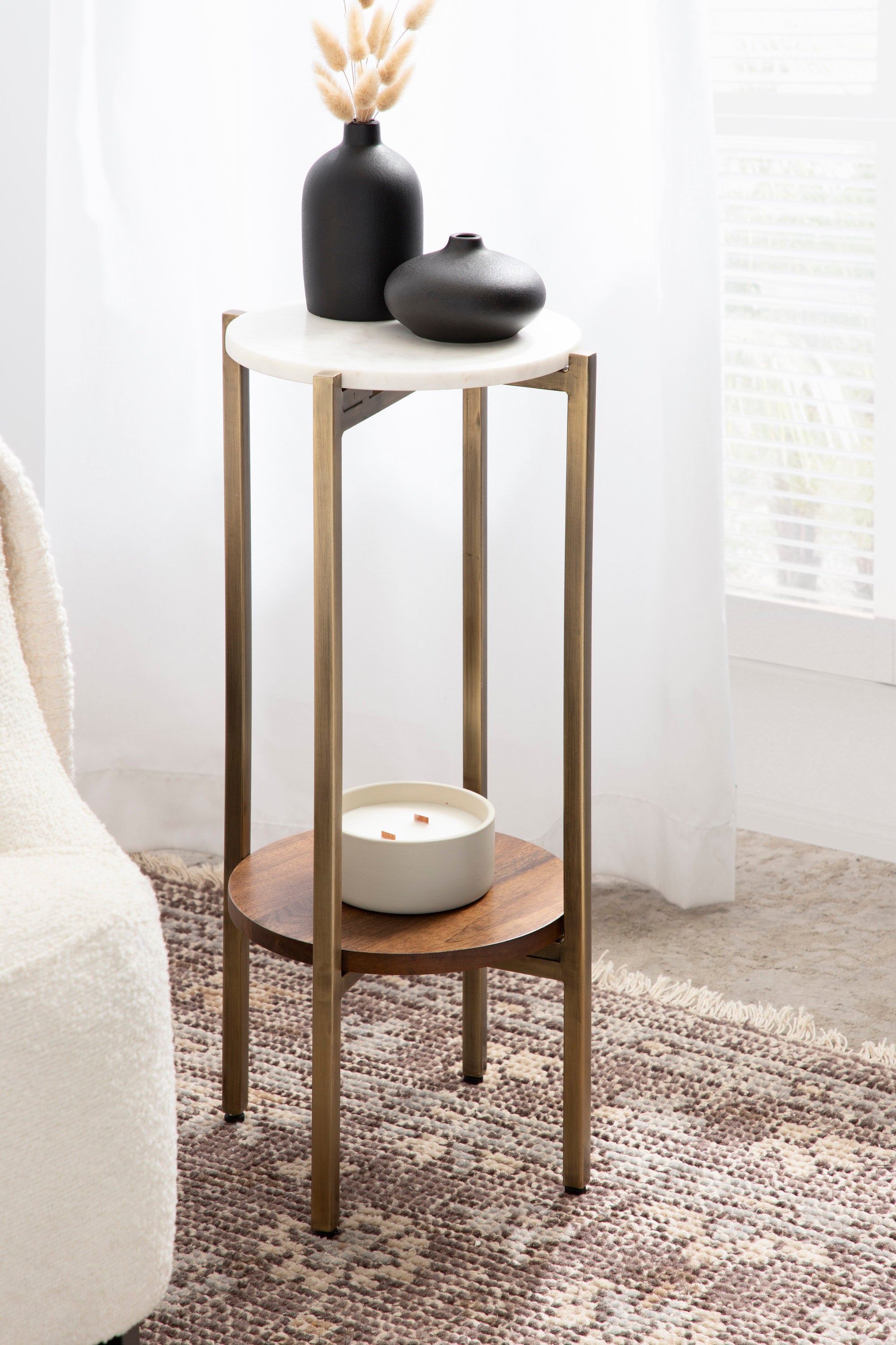 Moxley Round Accent Table