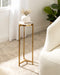 Drink Table Natural Gold 9x9x23 6