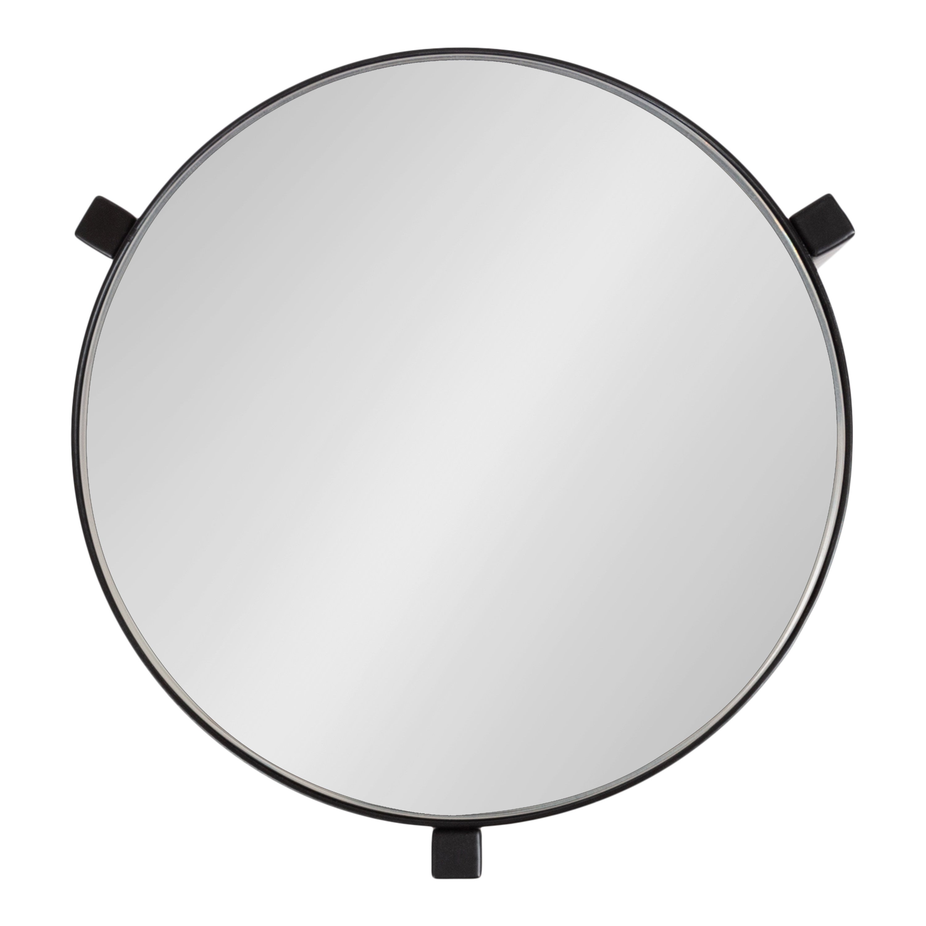 Drink Table Mirror Black 9x9x23 4