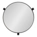 Drink Table Mirror Black 9x9x23 4