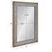 Rectangle Mirror 27x39 Rustic Brown 5