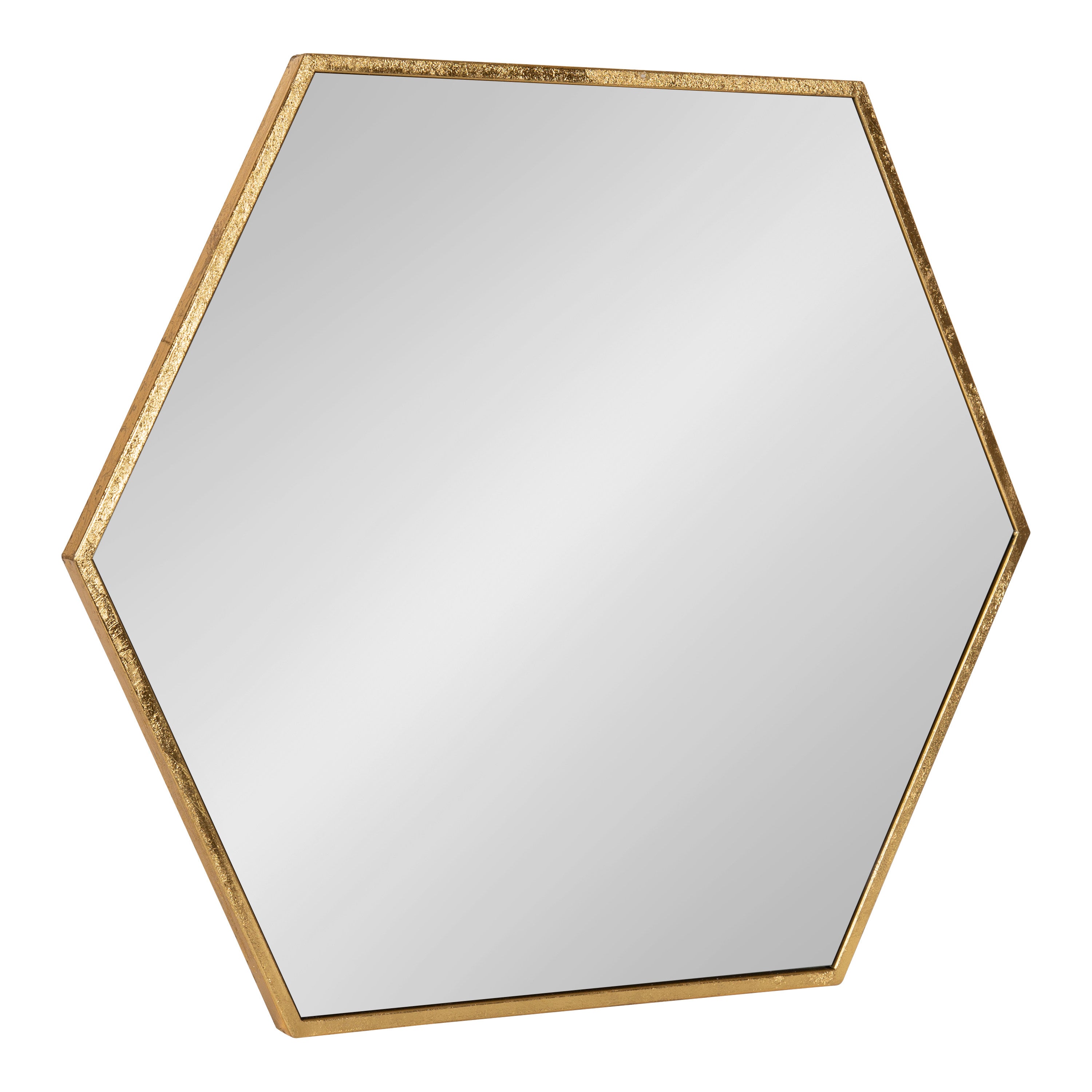 McNeer Hexagon Metal Wall Mirror