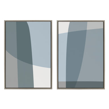 Art Set 2 Piece Set 23x33 Sylvie Graywash 1