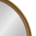 Round Mirror Gold 30" Diameter 3