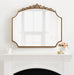 Scallop Mirror Gold 36x32 6