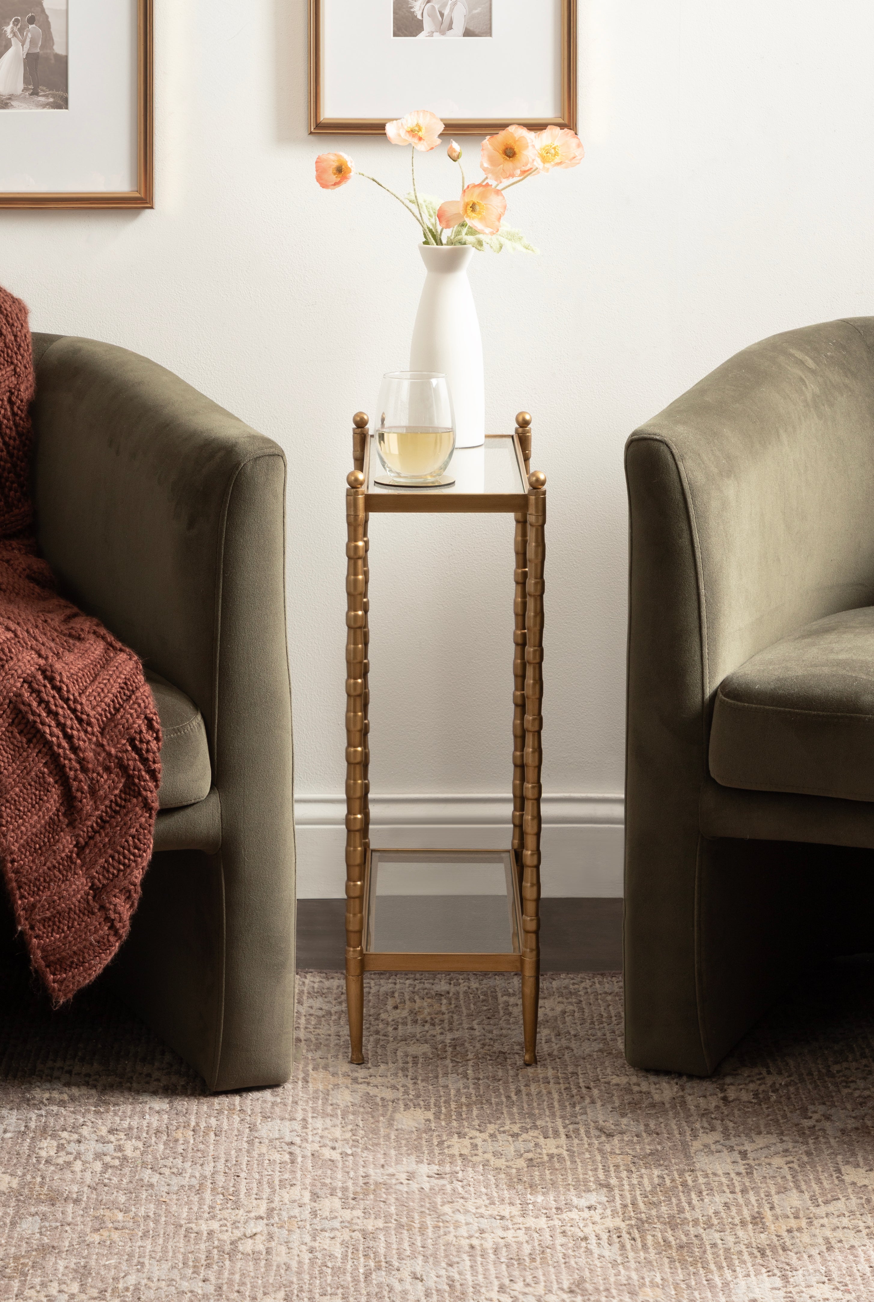 Prisha Rectangle Side Table
