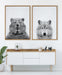 Framed Canvas 31.5x41.5 Sylvie Natural 6