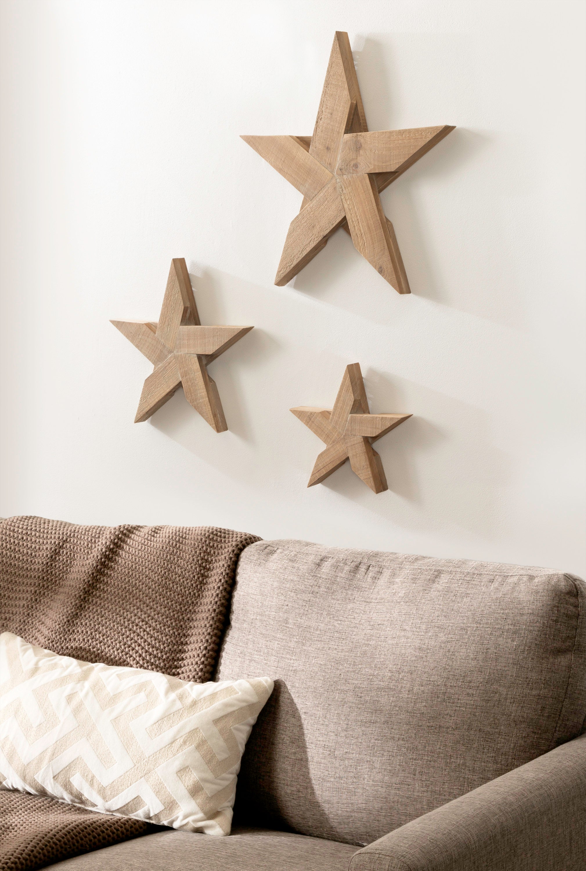 Plaque Rustic Brown 3 piece 7