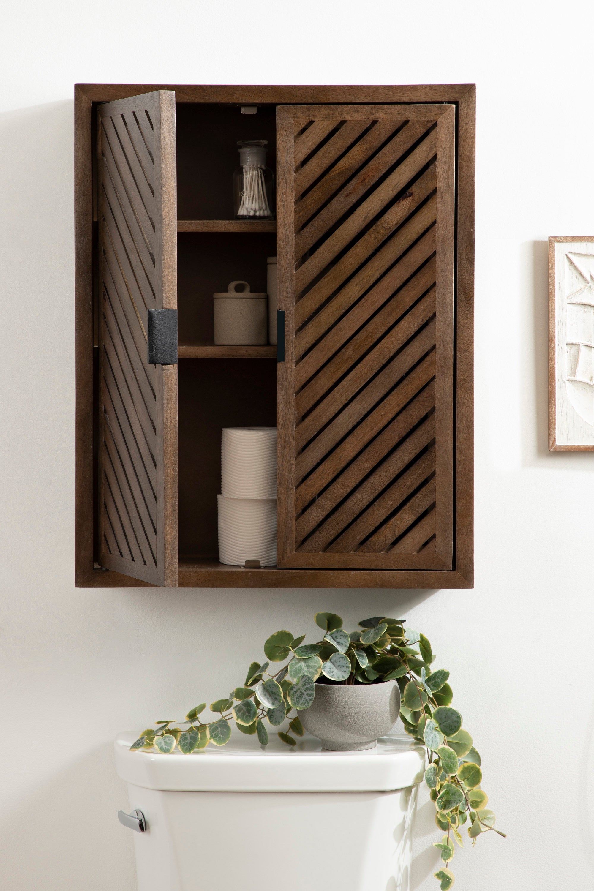Cabinet Brown 22x7x28 7