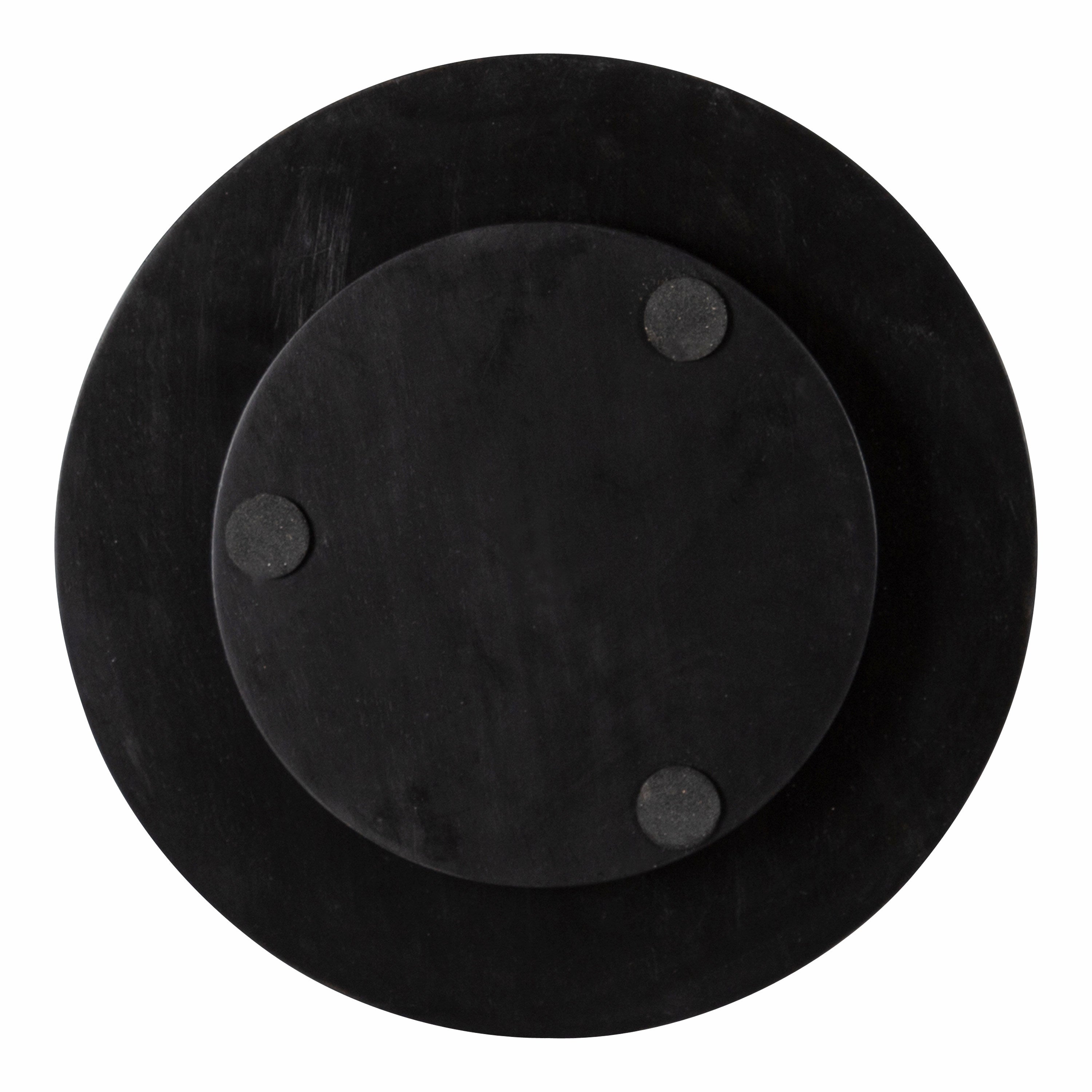 Serving Tray Black 12x12x23 3