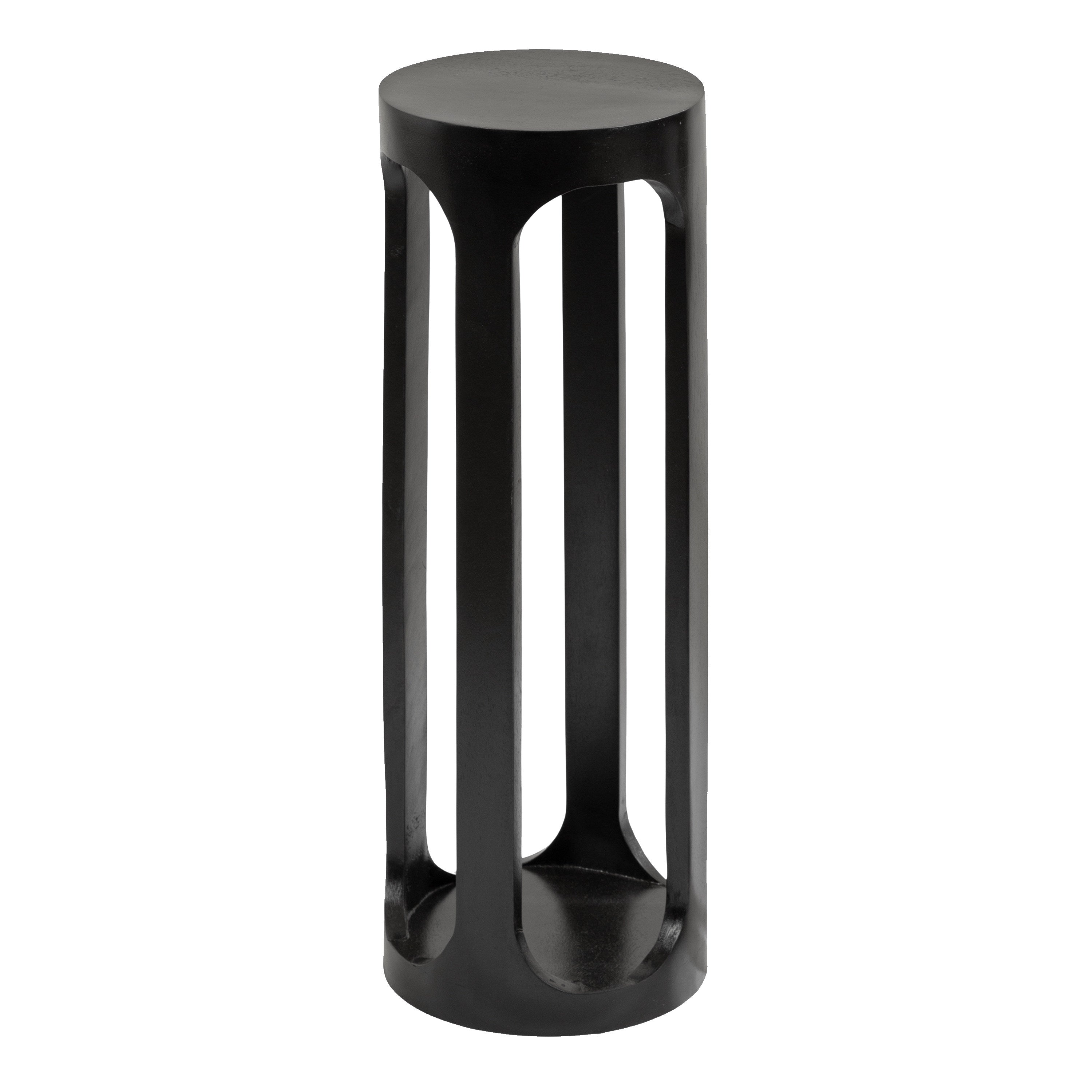 Drink Table Black 8x8x23 1
